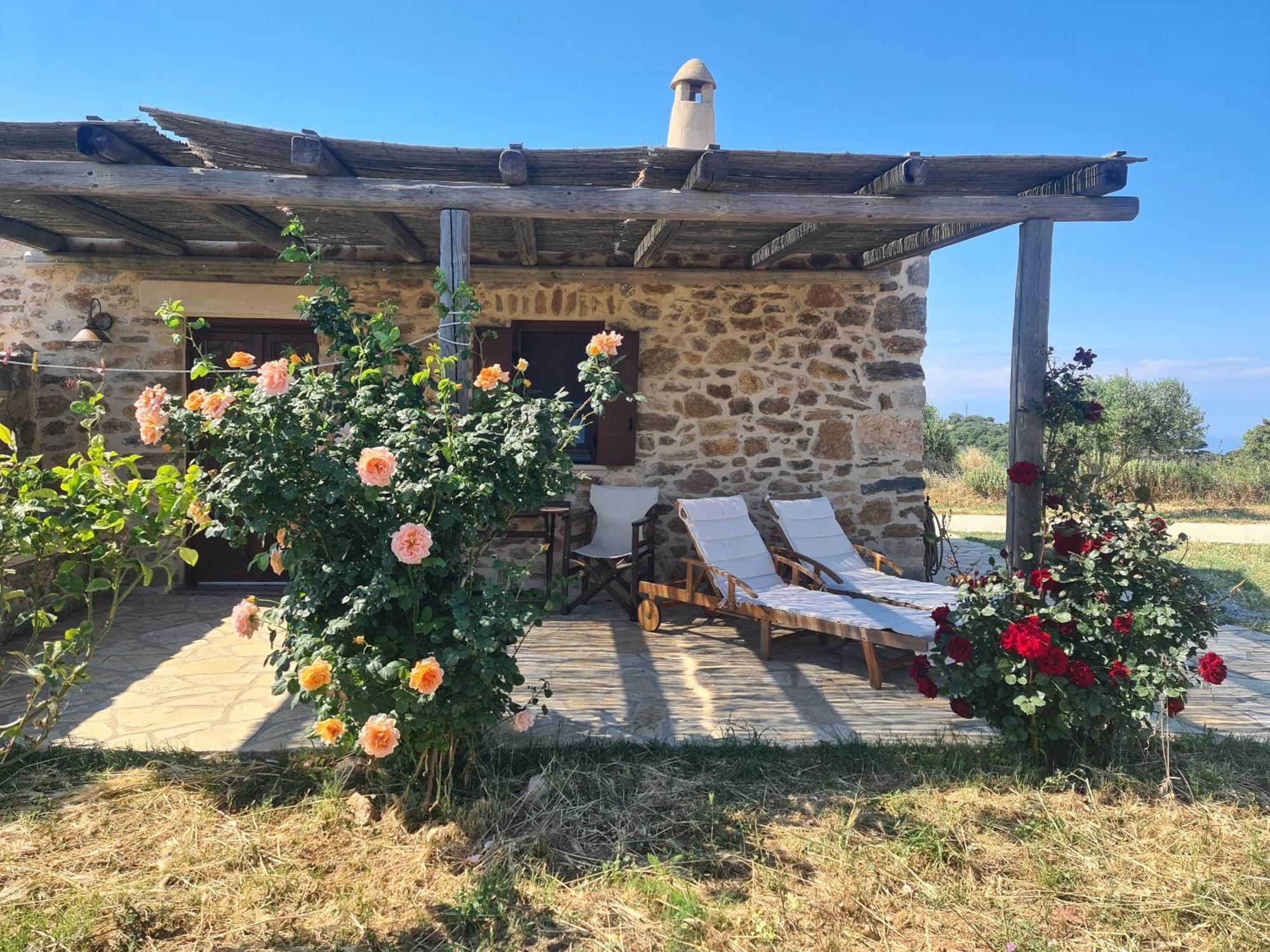 Villa The Stone House à Potamos  Extérieur photo